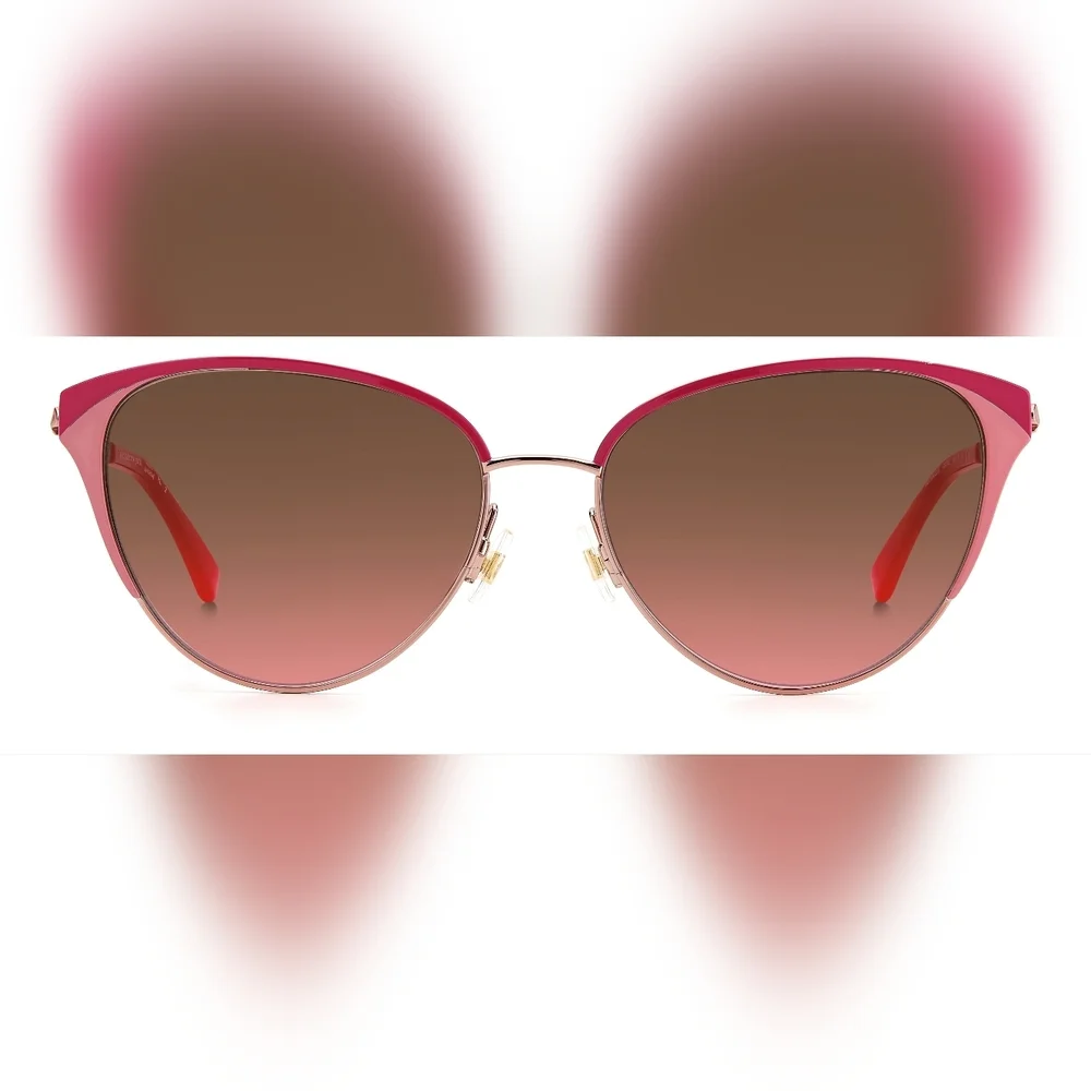 NWT Kate SpadeIANNA/G/S Sunglasses W/ Hard Case And Dust Cloth